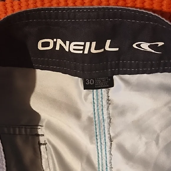 O'Neill Blue and Gray Board Shorts VGC Size 30". - Picture 2 of 7